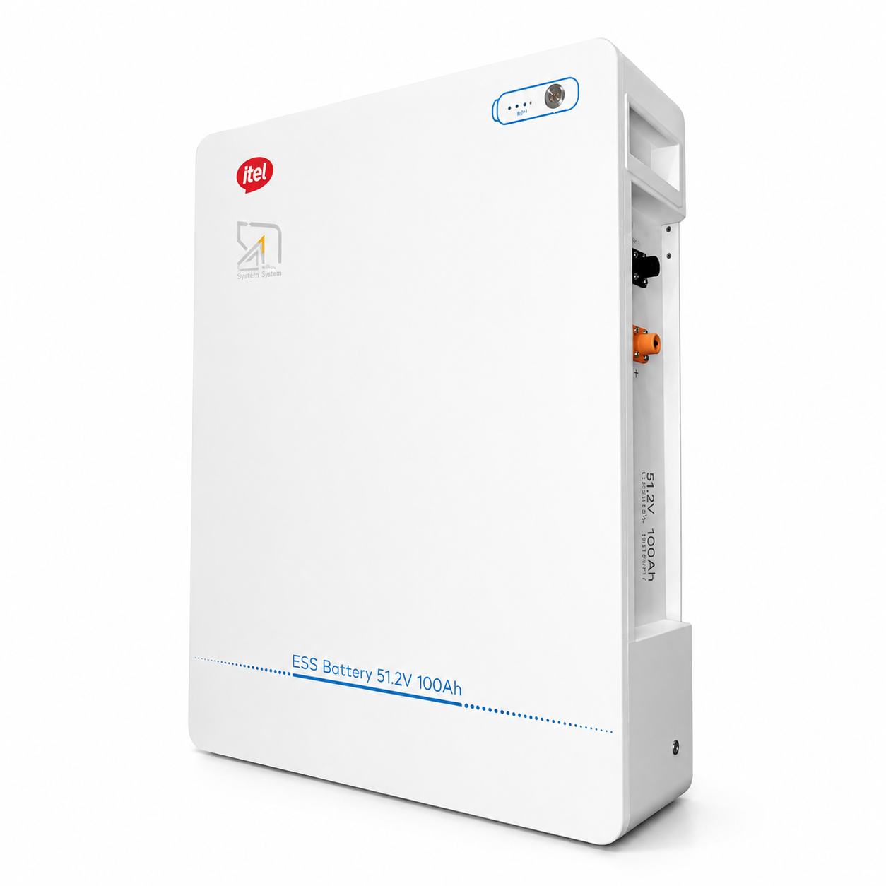 itel ESE 5.12kWh LiFePO₄ Battery 51.2V 100Ah IPL-51100A